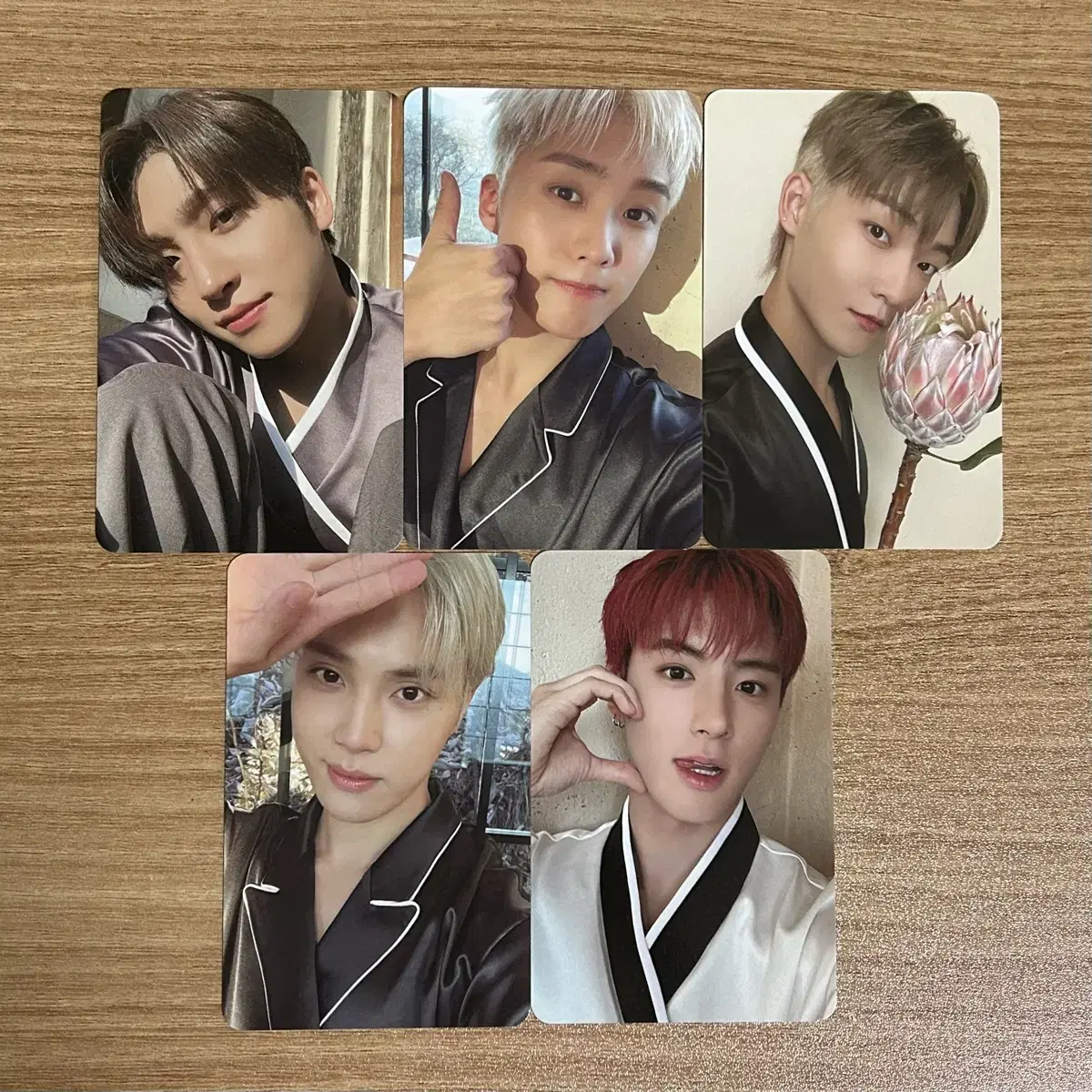 The BoyzPhotocard Fan Club Derby 6th kit photocard juyeon sunwoo younghoon q hyunjae new eric