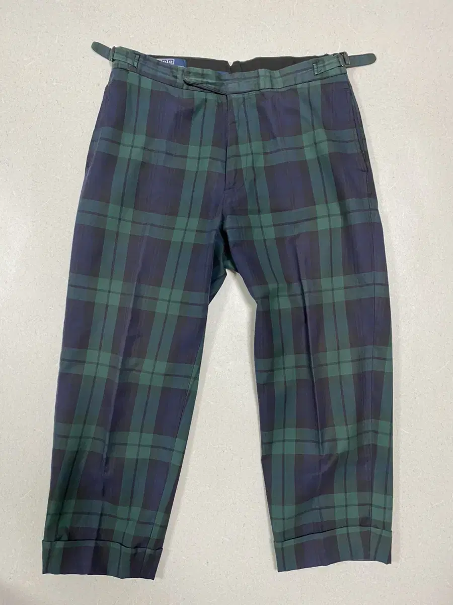 Polo Tartan Cotton Pants