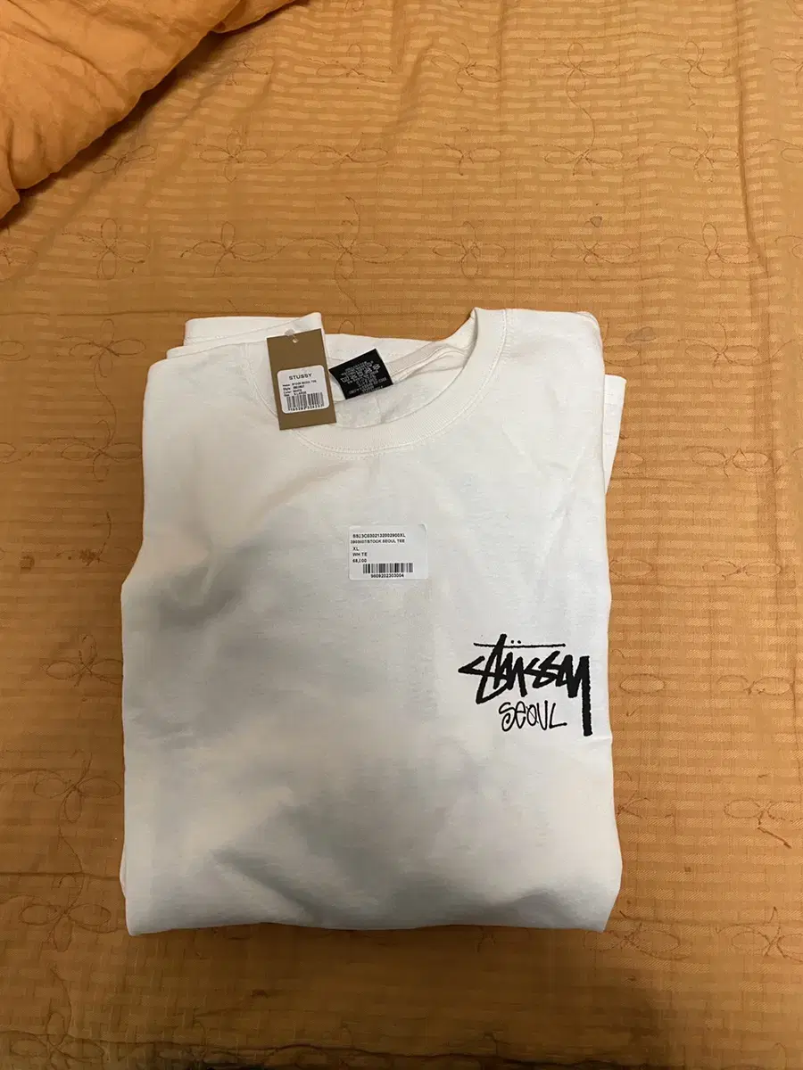 Stussy Seoul Short Sleeve White XL