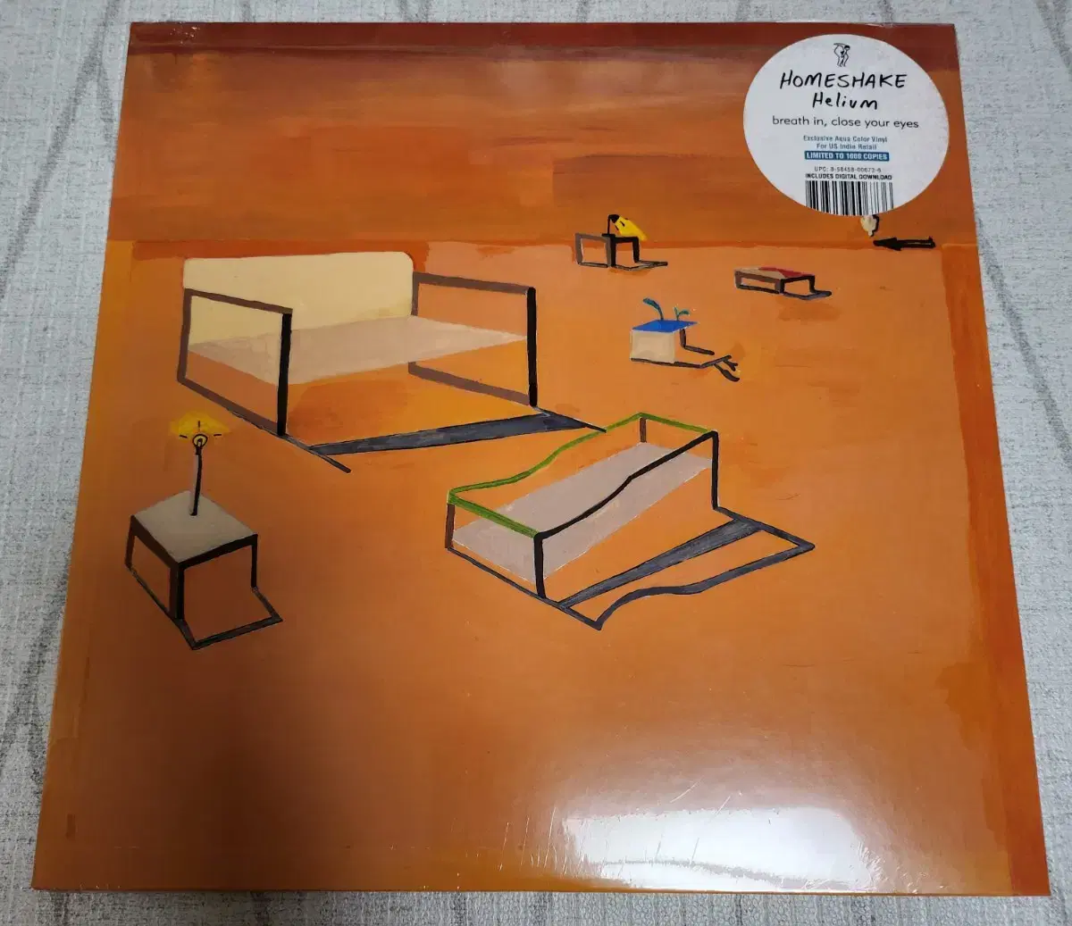 homeshake - helium aqua vinyl