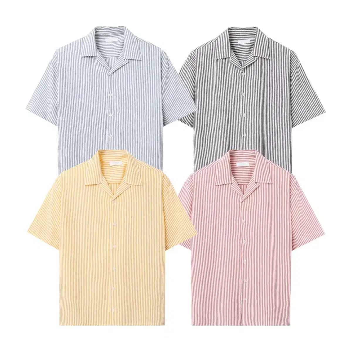 Free shipping open kara wrinkle men's short sleeve shirt men's short sleeve men's lee yeoreum shirt couples shirt