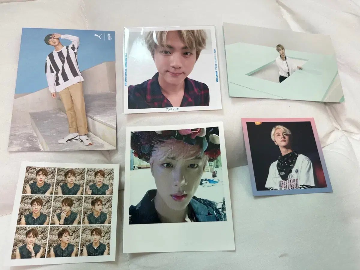 Bulk bts jin BTS JIN official goods photocard bulk wts.