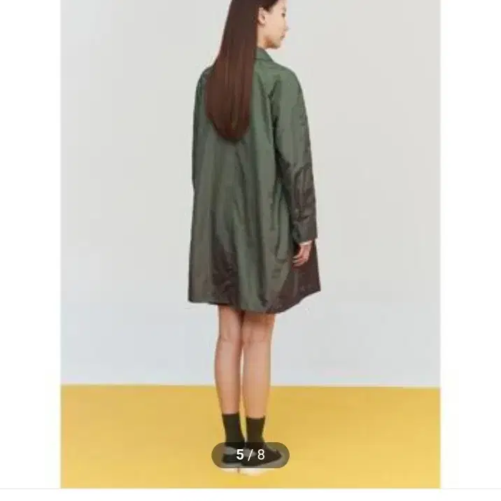 [빈폴 레이디스] [시즌오프] [GREEN BEANPOLE] 카키 A라인