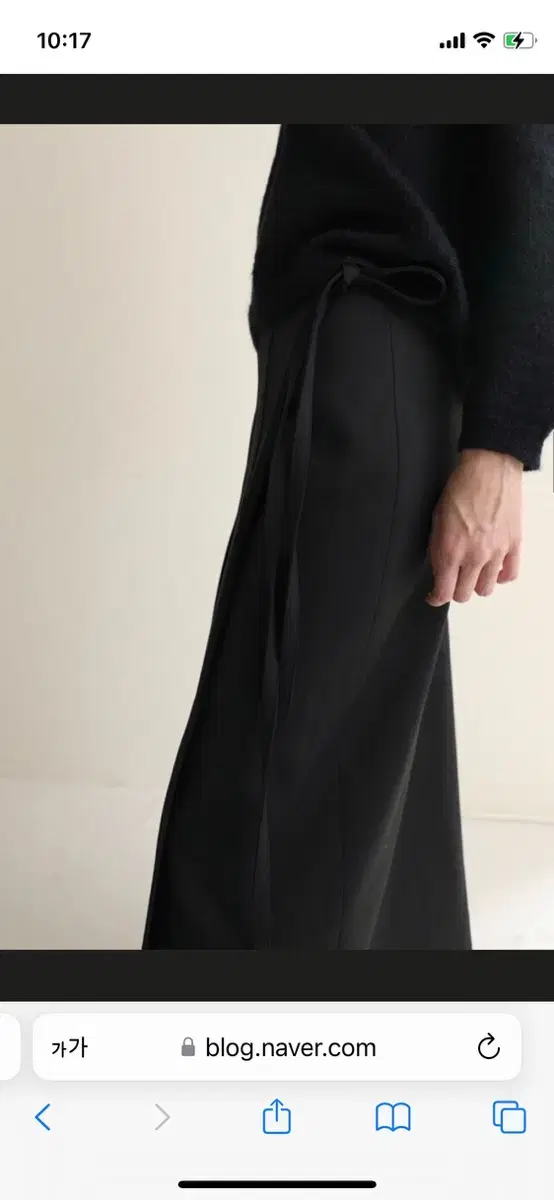 Vartist roy wrap skirt 바티스트 로이 랩 스커트