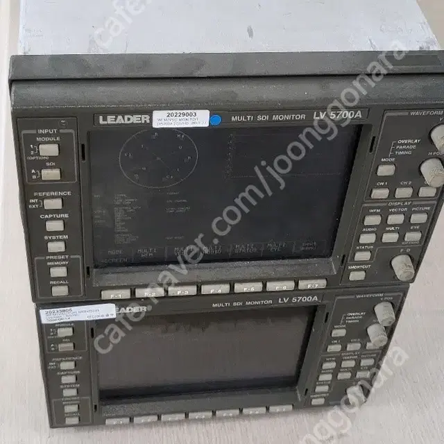 Leader SD/HD-SDI 모니터 LV-5700A