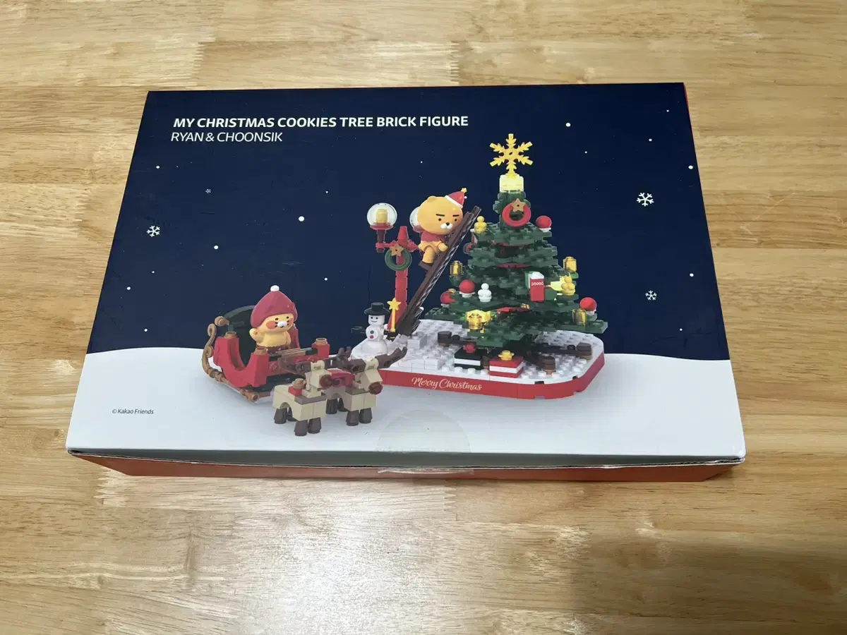 Kakao Friends Christmas Brick Figures