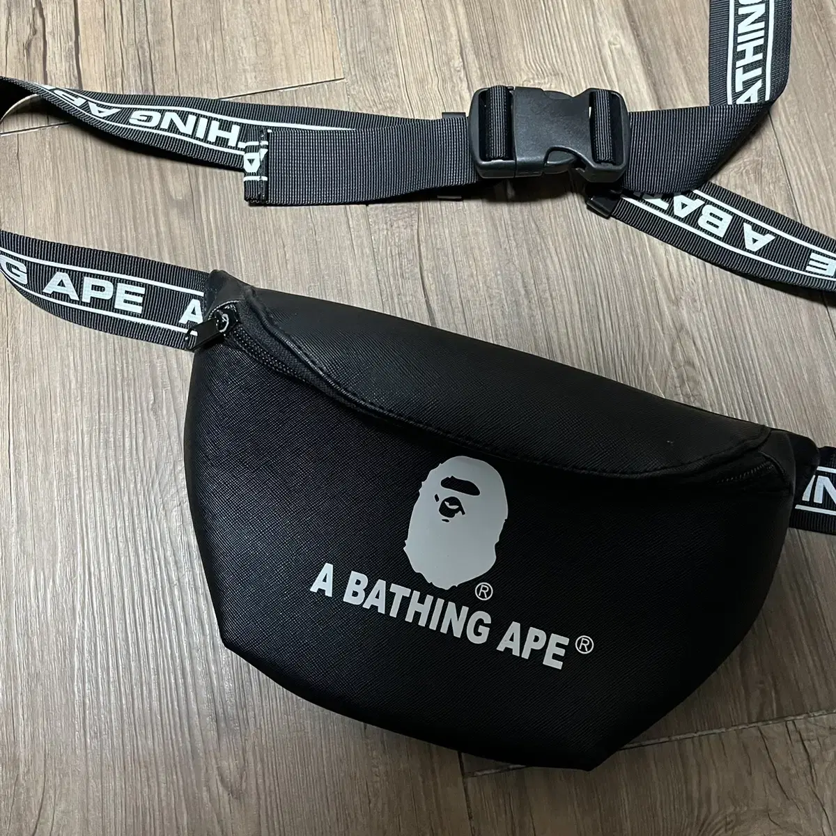 [BAPE] 베이프 블랙 힙색