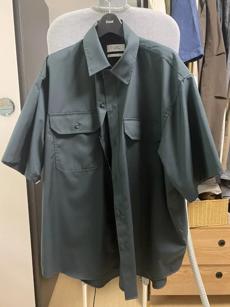 22ss nodearchive vahn shirt(teal green/1 size)