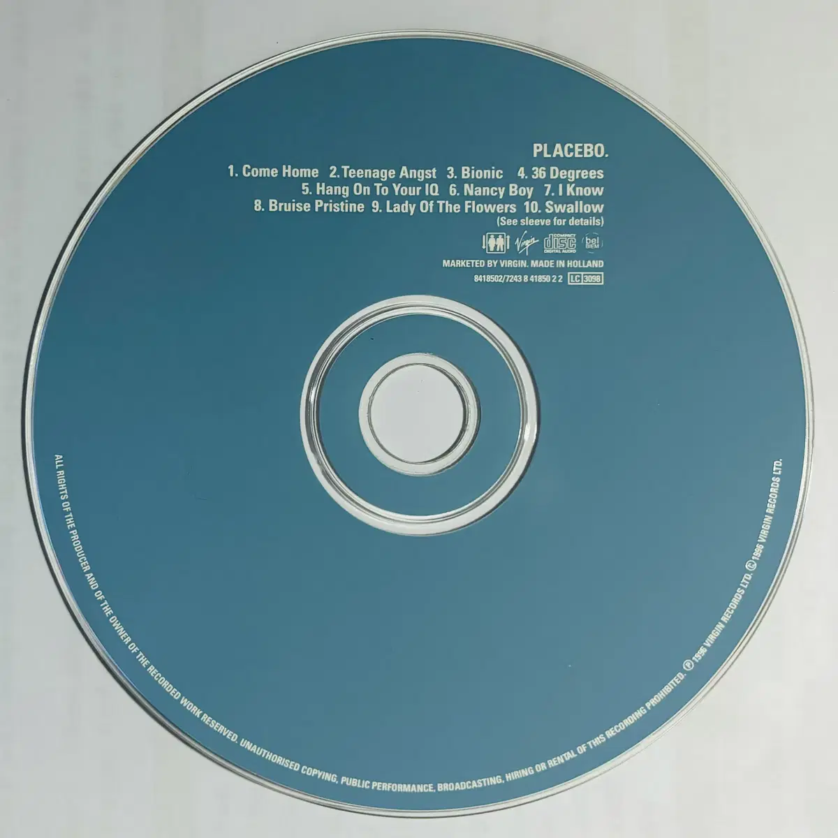 Placebo - Placebo (CD) 네덜란드반 NM-