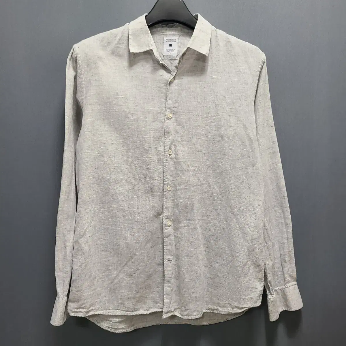 The Shirt House Ganseason Linen Shirt Men100 ㅡ0422