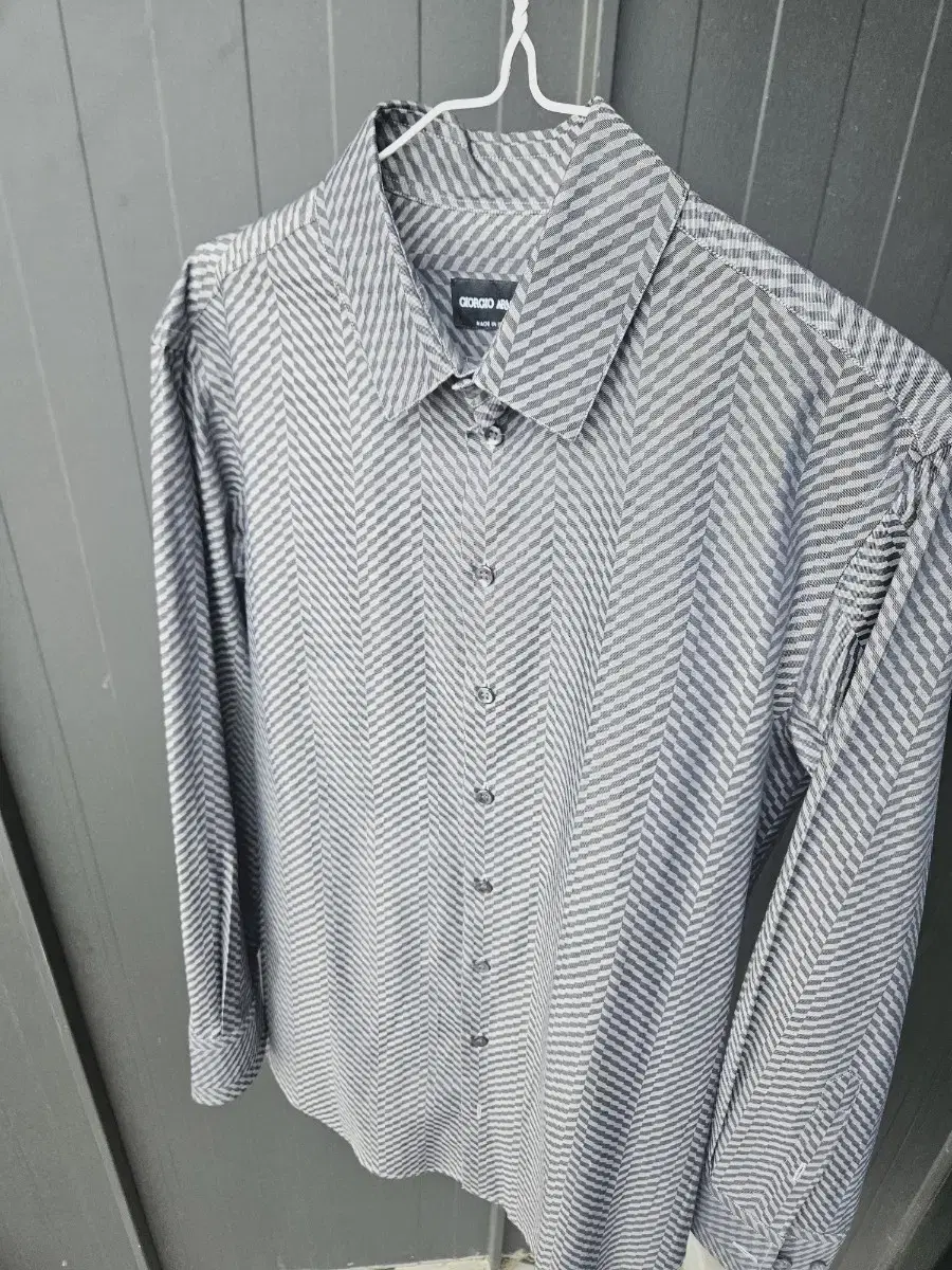 95~Slim100 Giorgio Armani Genuine comb pattern bom,gaeul shirt