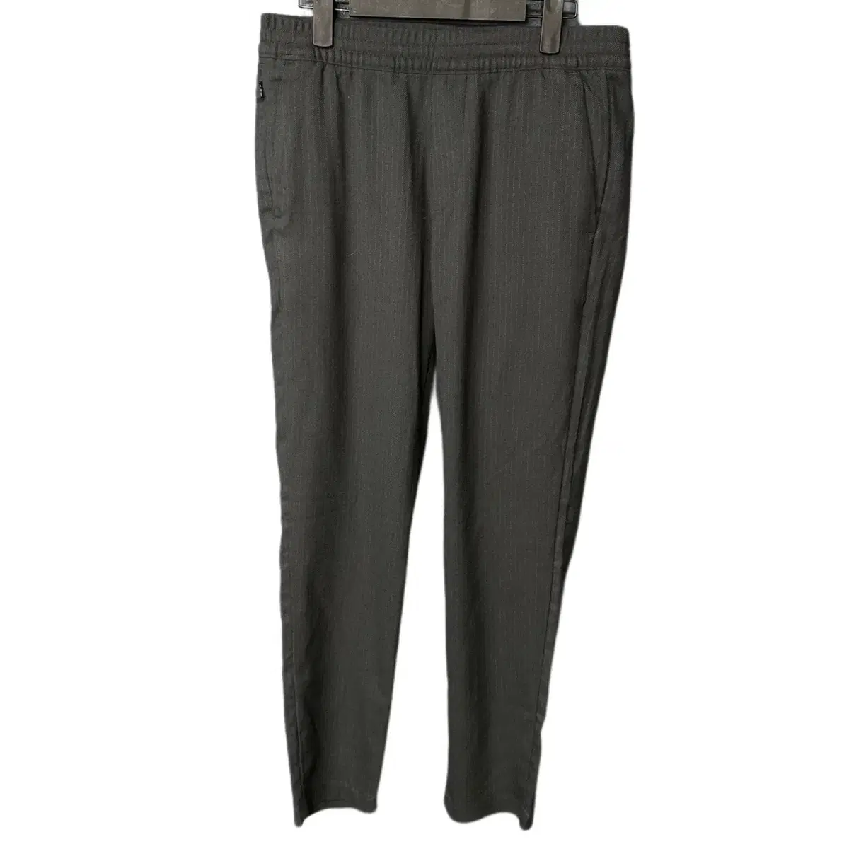 S Abercrombie Banded Charcoal Slacks