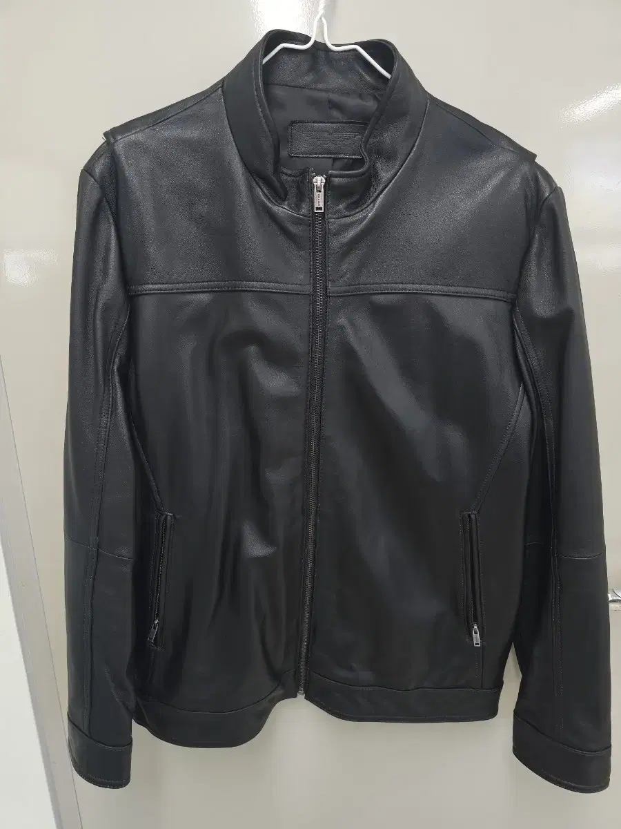 Men's Police Leather Jacket