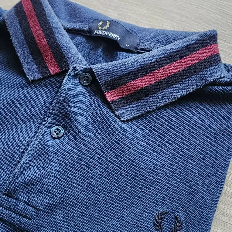 프레드 페리 Fred Perry 남성 폴로티 다크 블루 사이즈 M