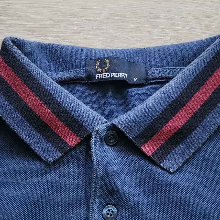 프레드 페리 Fred Perry 남성 폴로티 다크 블루 사이즈 M