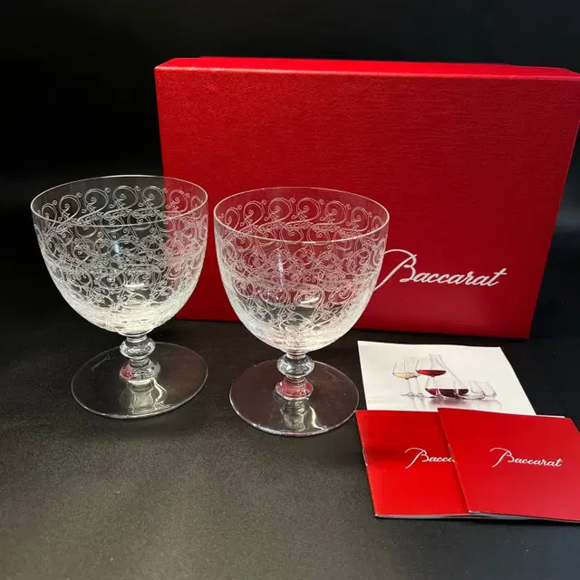 baccarat 빈티지 로한 와인잔세트