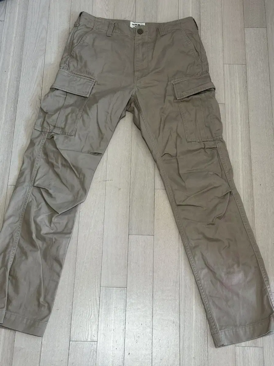 Avyrex Washed Cargo Pants Sand