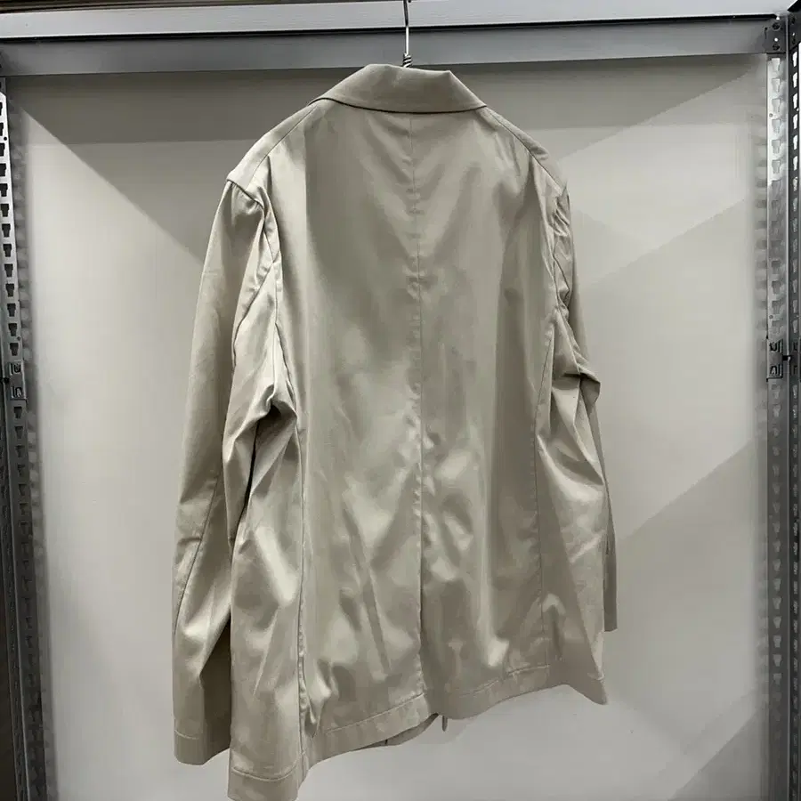 유스 - Shawl Collar Jacket (Stone)