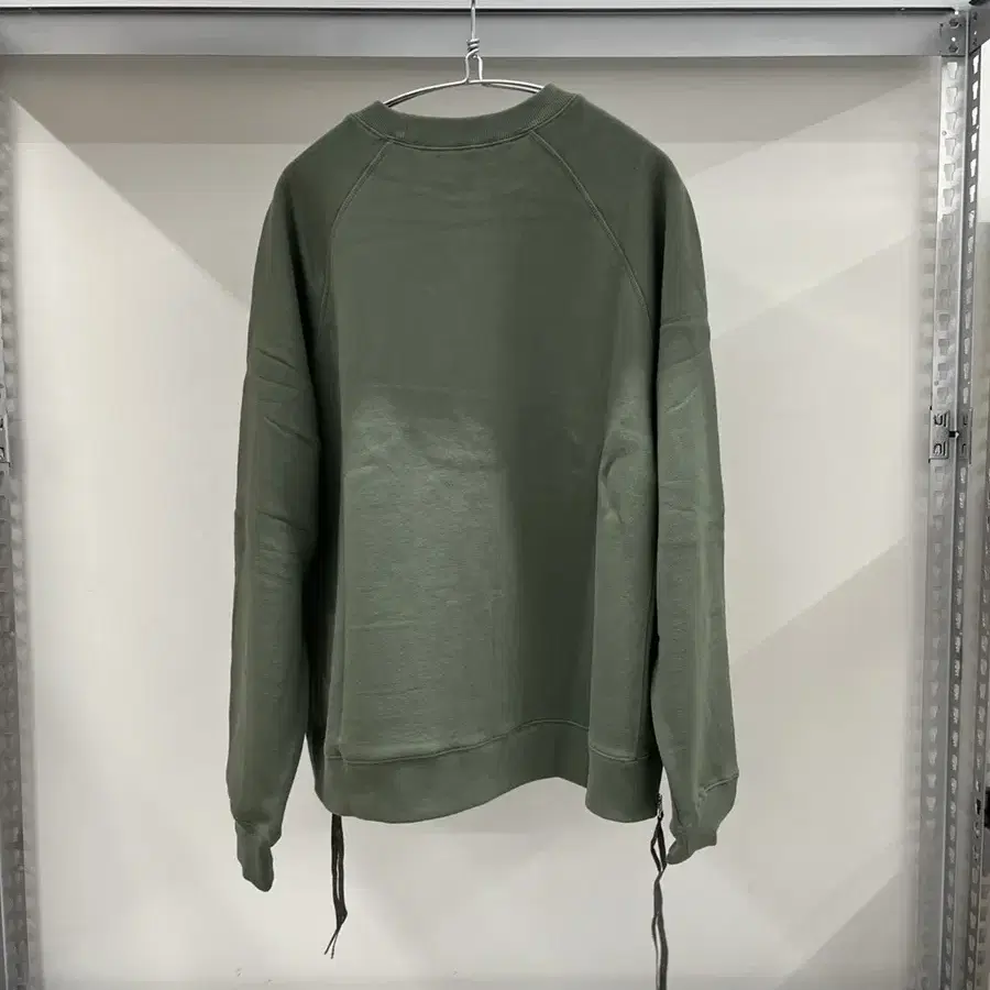 유스 - Side Zip-Up Sweatshirt (Green)