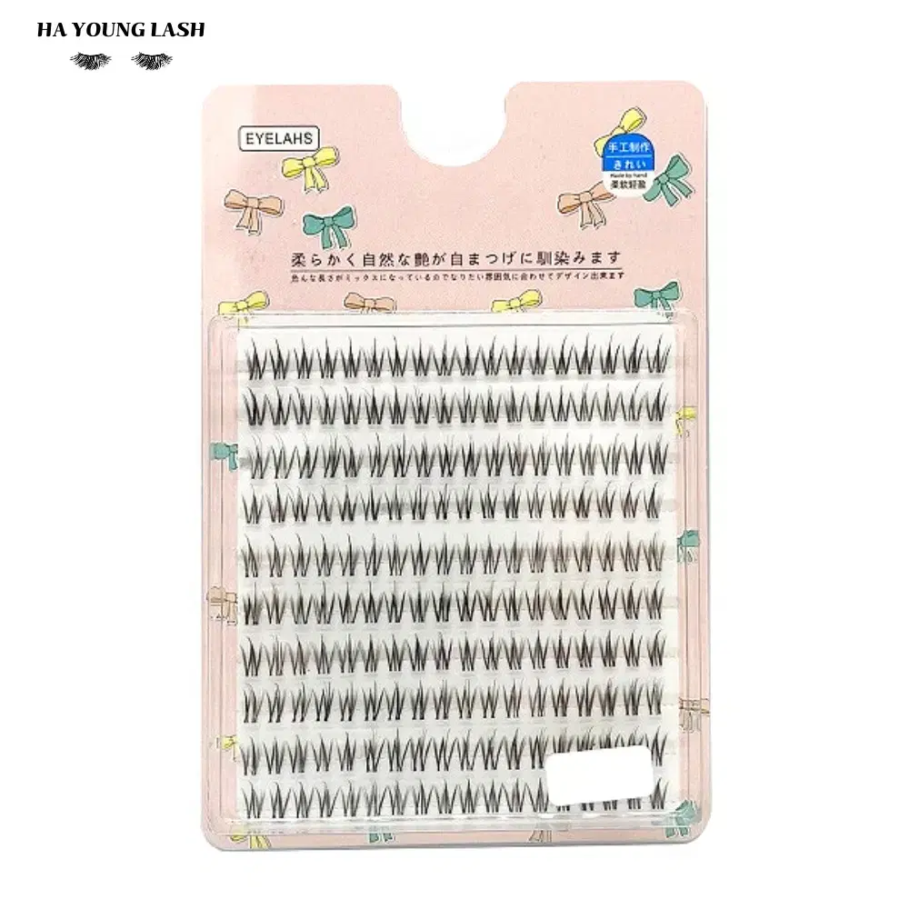 부분 가닥속눈썹 180pcs 대용량 10 11 12 13mm