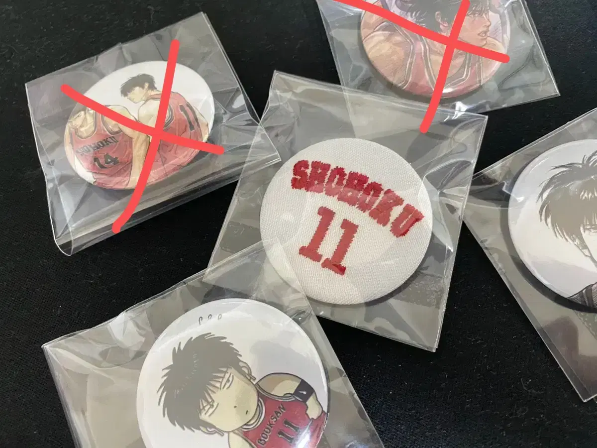 SLAM DUNK LEW and KAEDE (Seo Tae Woong) Can Badge