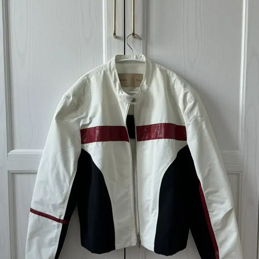 마뗑킴 Matinkim faux racing jacket 레이싱자켓