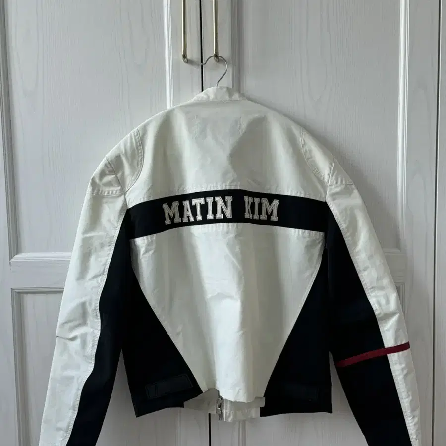 마뗑킴 Matinkim faux racing jacket 레이싱자켓