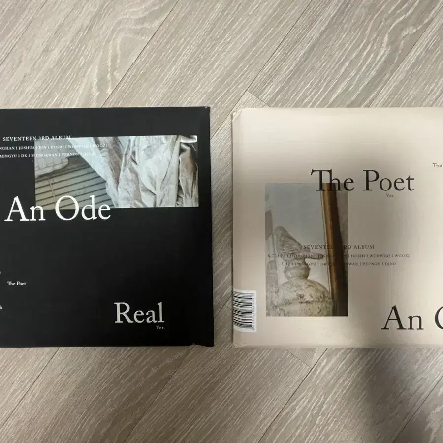 세븐틴 an ode hit 앨범 버전 real, the poet