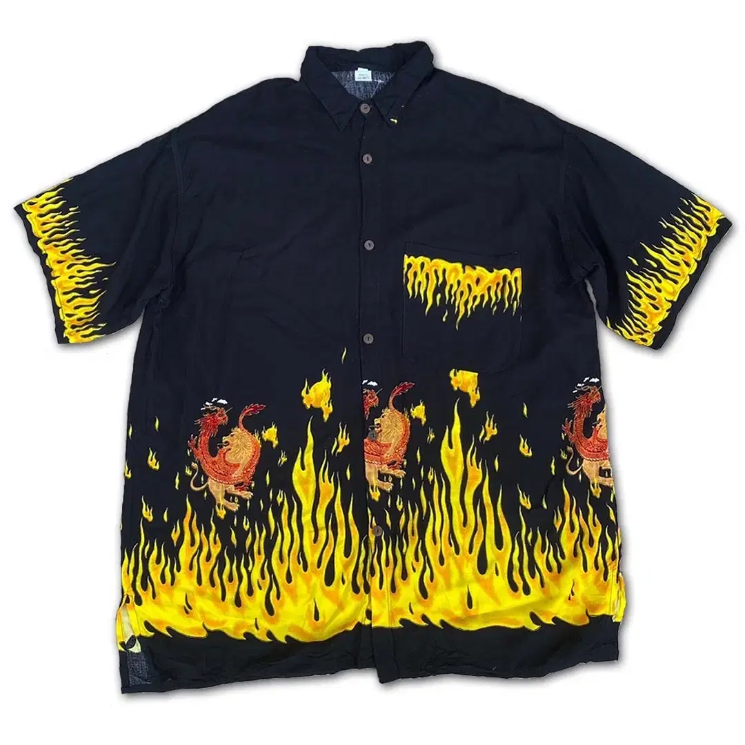 Vintage flame shirt