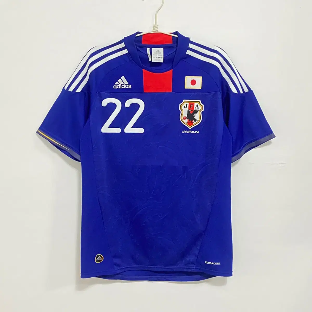 (829) Adidas Japan National Team 2010 Yuji Nakazawa Marked Jersey S