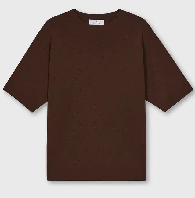 아워스코프 Lozenge round half knit(brown) 2사이