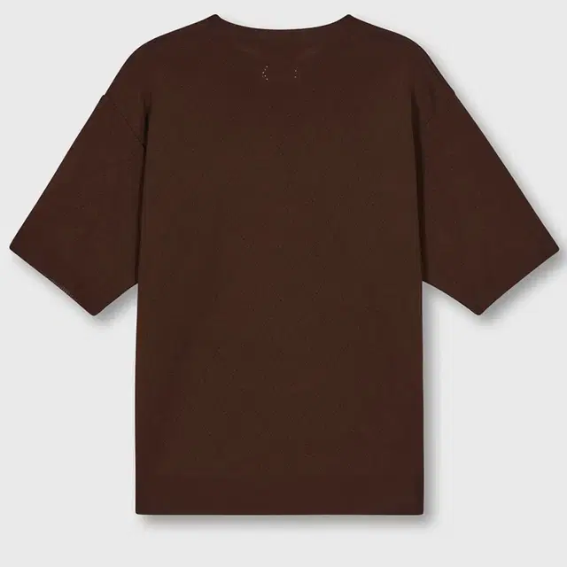 아워스코프 Lozenge round half knit(brown) 2사이