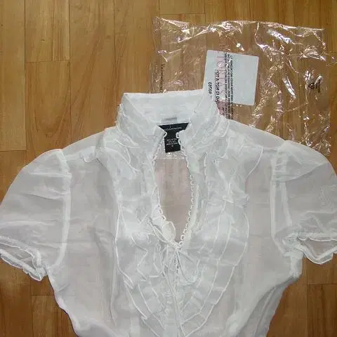 VICTORIAS SECRET 면실크 lace blouse