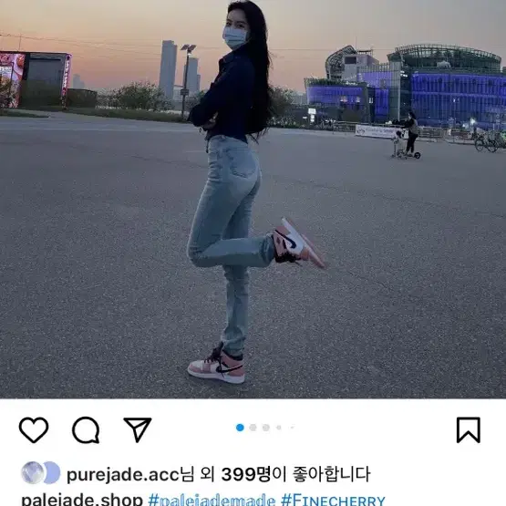 페일제이드 파인체리 청바지 S