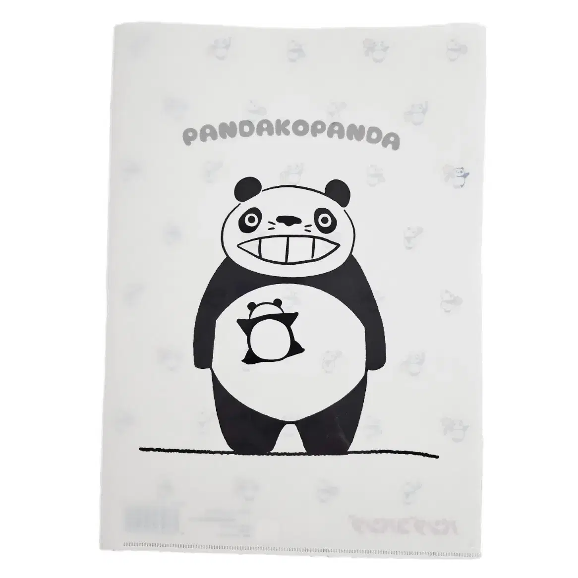 일본 정품 판다코판다 클리어 파일 팬더 pandakopanda