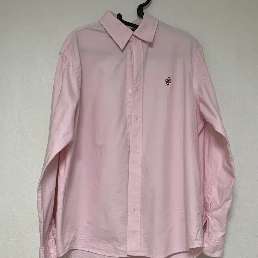 5252 BASIC PATCH OXFORD SHIRTS PINK M