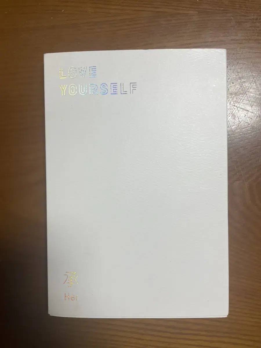 BTS' LOVE YOURSELF V unsealed