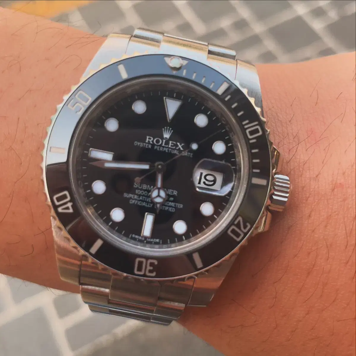 롤렉스 서브마리너 데이트 Rolex Submariner 116610LN