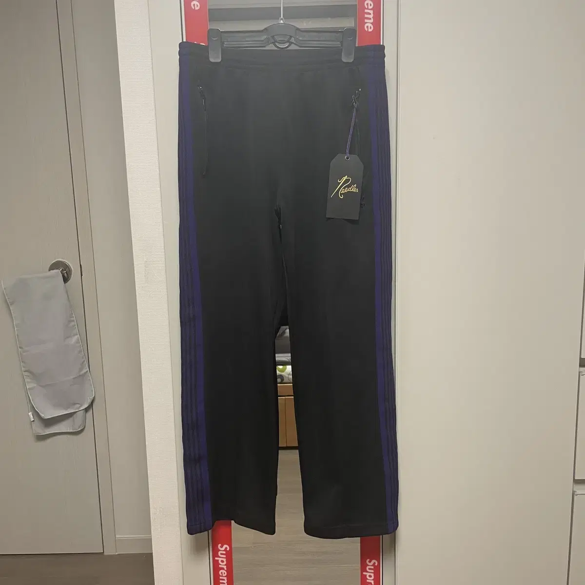 [S]Needles x Beams Straight-Fit Track Pants Zuu Sword/Bo