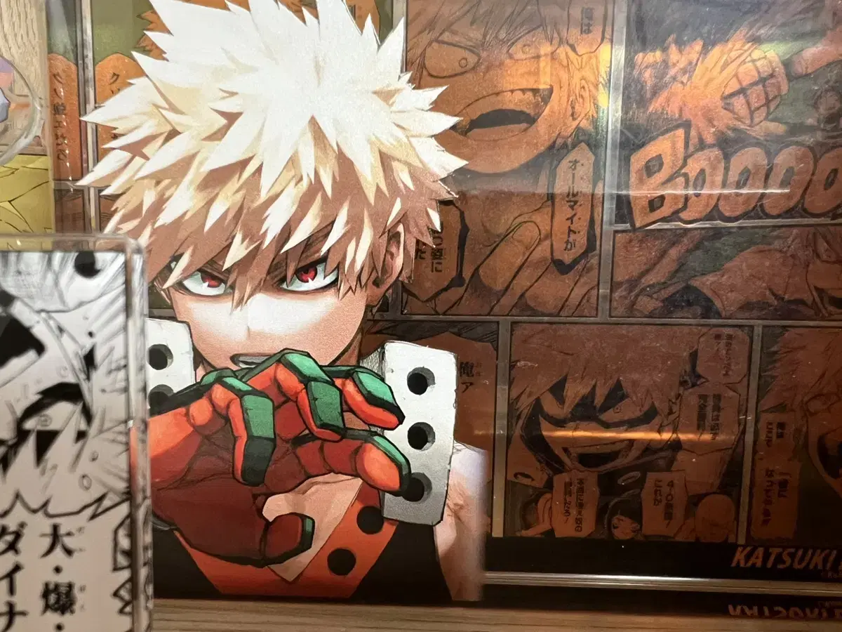 Bakugo acrylic block unsealed