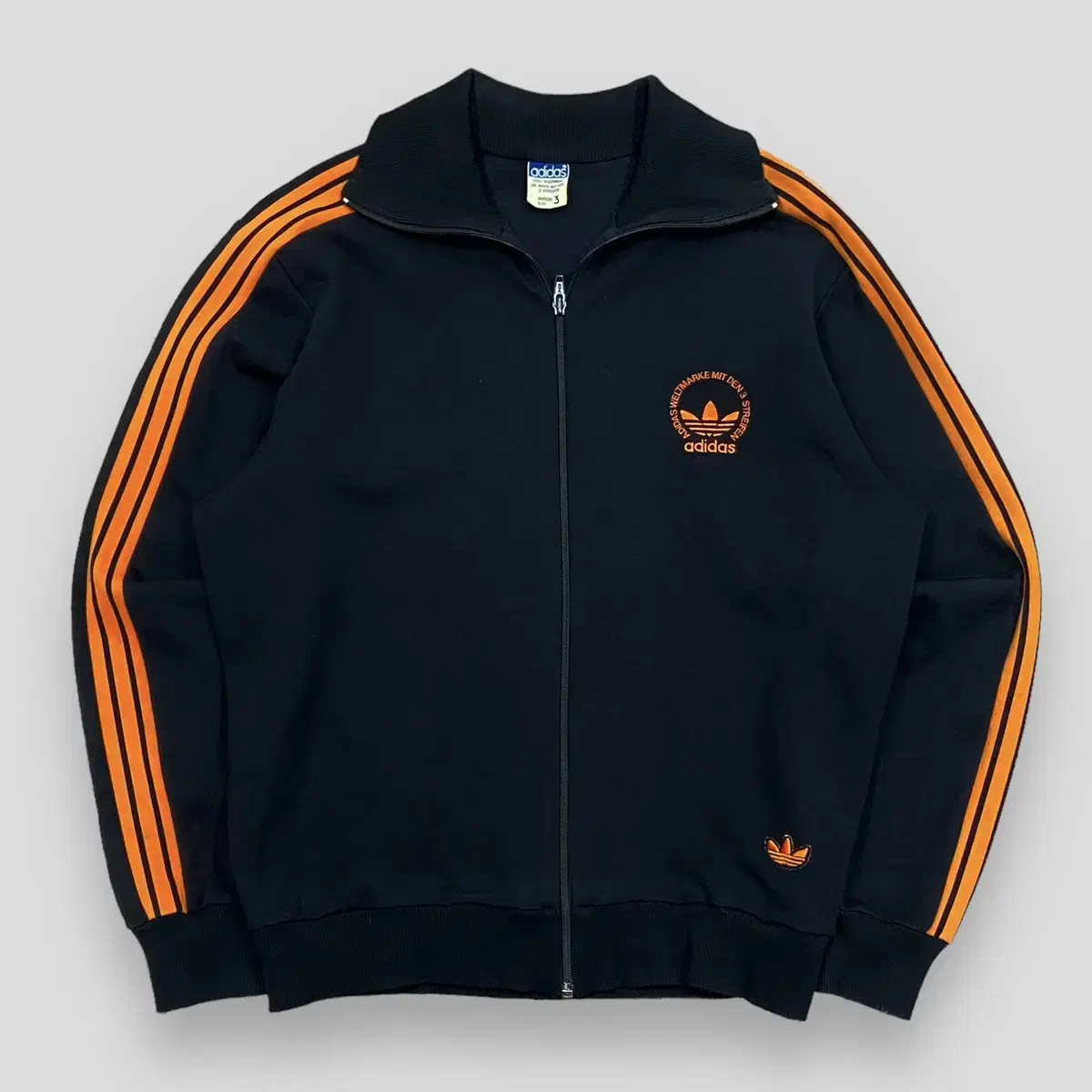 70s West German Made Adidas Tracktop Jersey