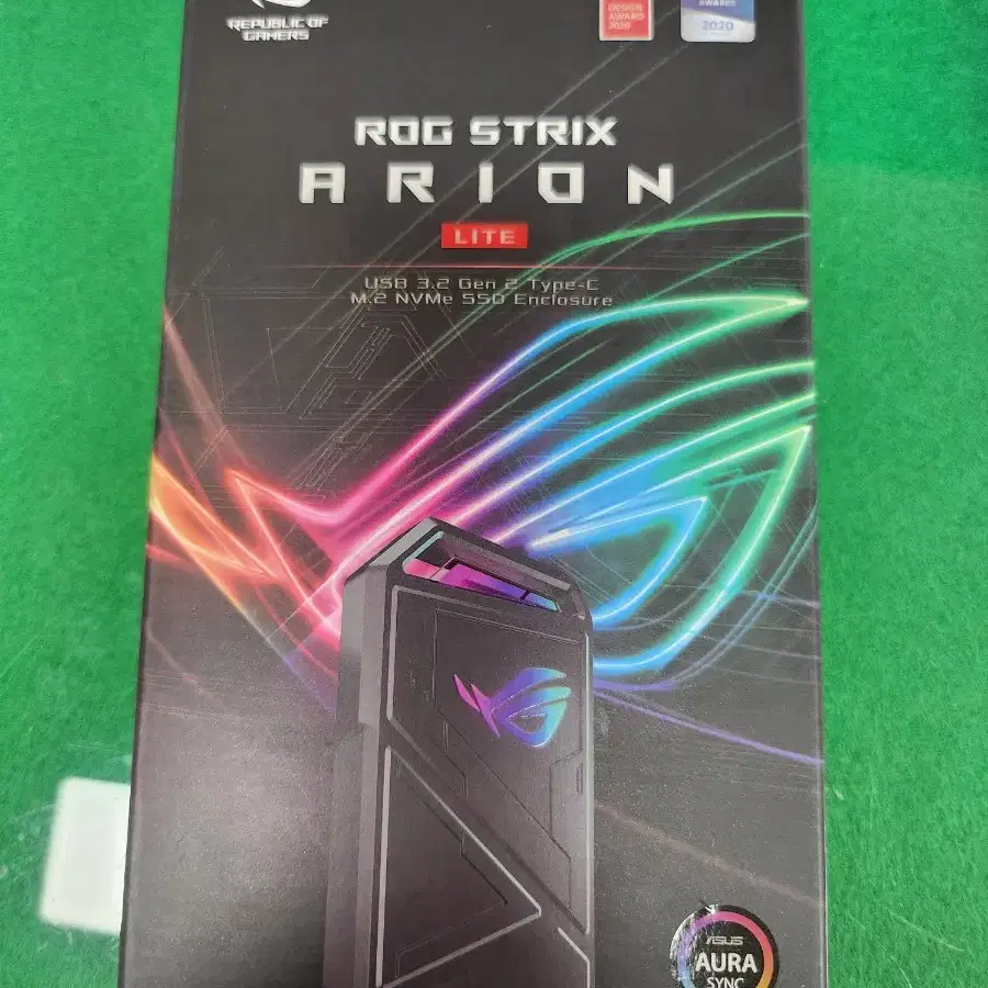 ROG STRIX ARION ssd 외장하드 케이스