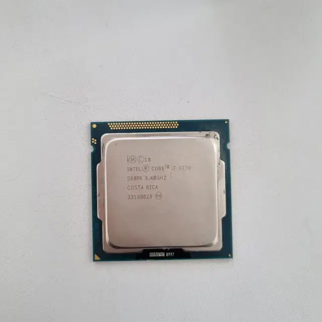 CPU 인텔 I7 3770 아이비브릿지 조립 PC