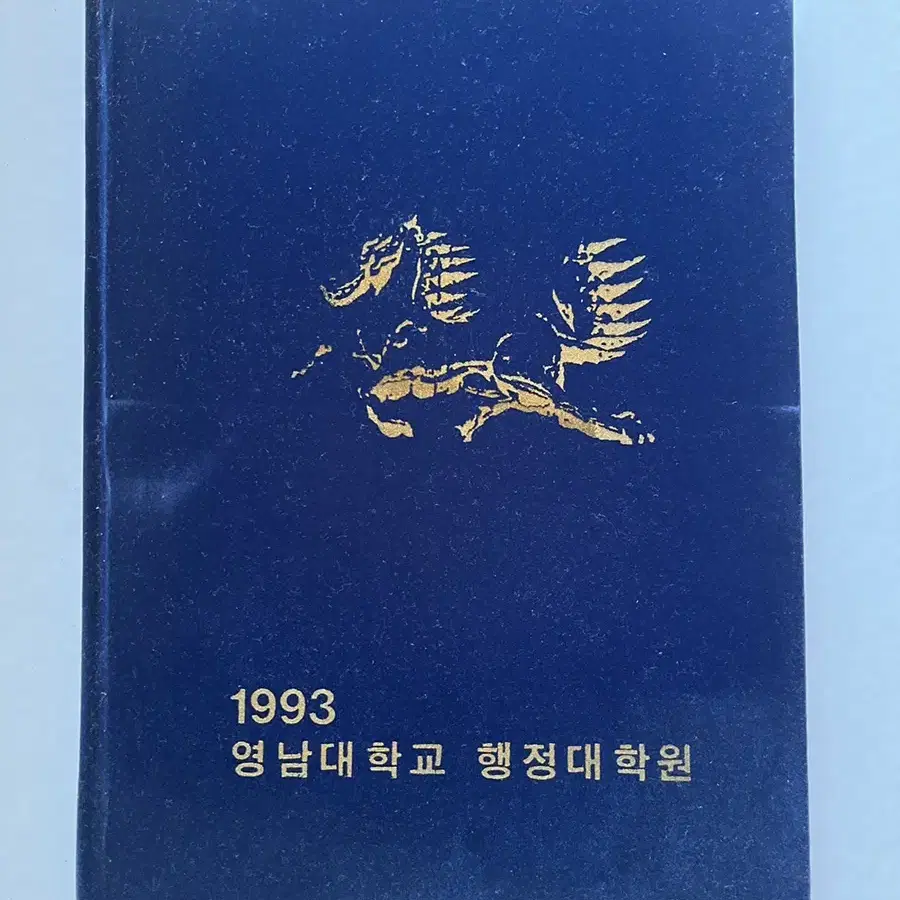 1993년 영남대학교 행정대학원 제 6회 졸업앨범