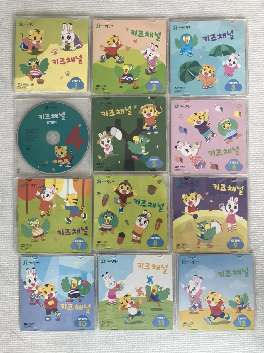 호비 DVD 5~7단계 및 놀이극장