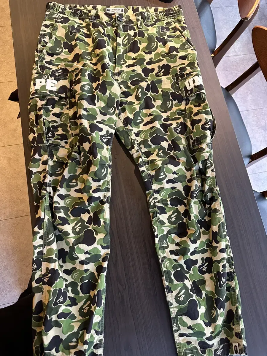 BAPE X UNDEFEATED PANTS Bape Underfit Green Pants