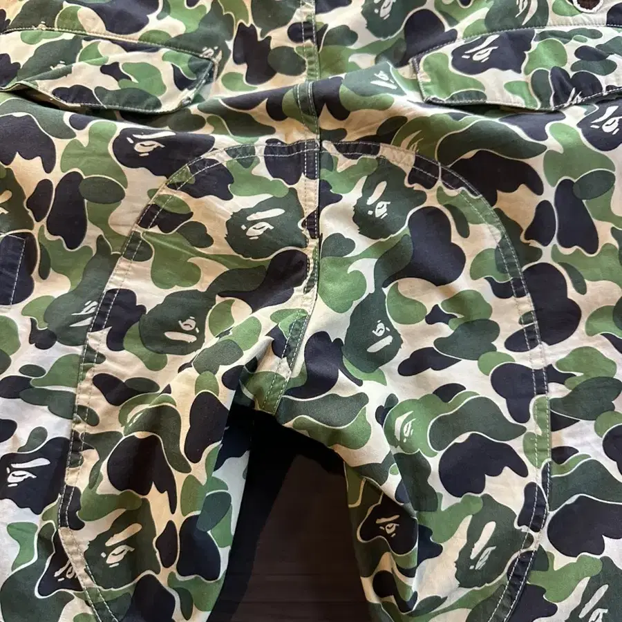 bape x undefeated pants 베이프 언더핏  녹계바지