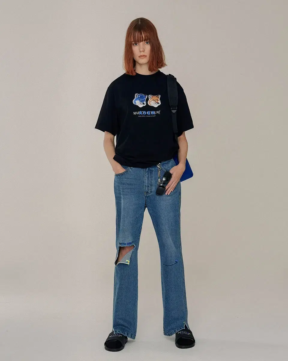 [A5] A KITSUNE DENIM 아더에러 x 메종 키츠네 청바지