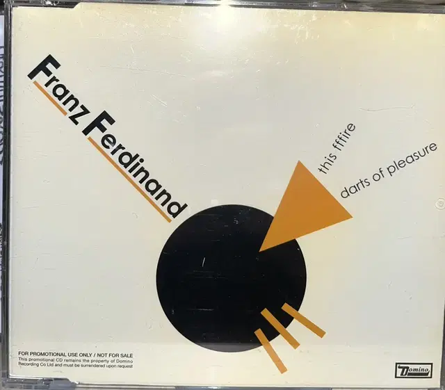 프란츠 퍼디난드 Franz Ferdinand-This Fffire cd