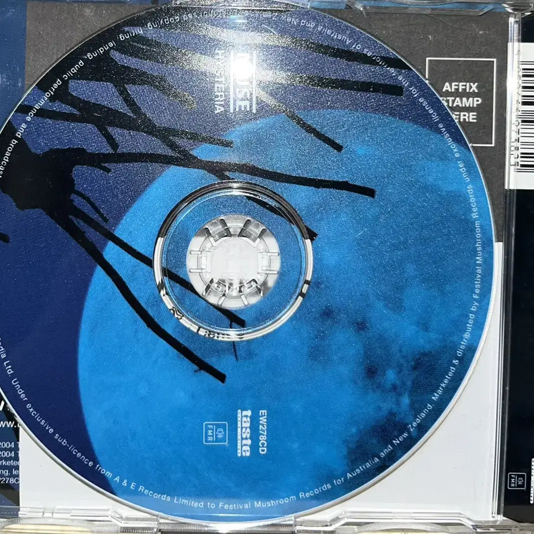 뮤즈 Muse -  Hysteria cd